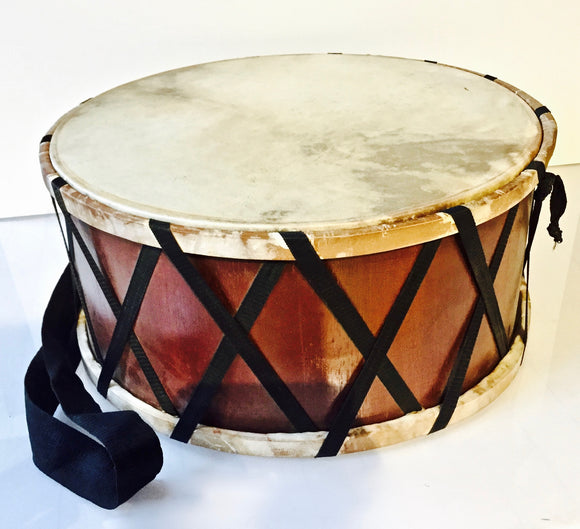 Doon Saman Wooden Drum with Mallet- Used