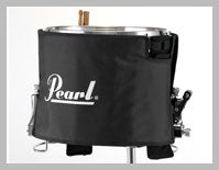 Pearl 14" Marching Snare Drum Cover, Grey - DEMO STOCK-MDCG14