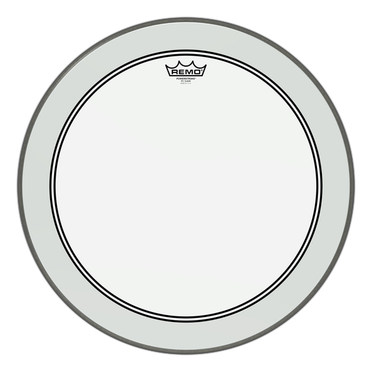 Remo Powerstroke 3 Clear Bass Drumhead with Falam Patch 20